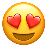 smiling face with heart eyes